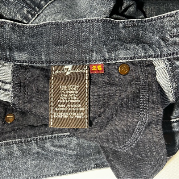 7 For All Mankind Bootcut Jeans size 25 - Picture 5 of 8